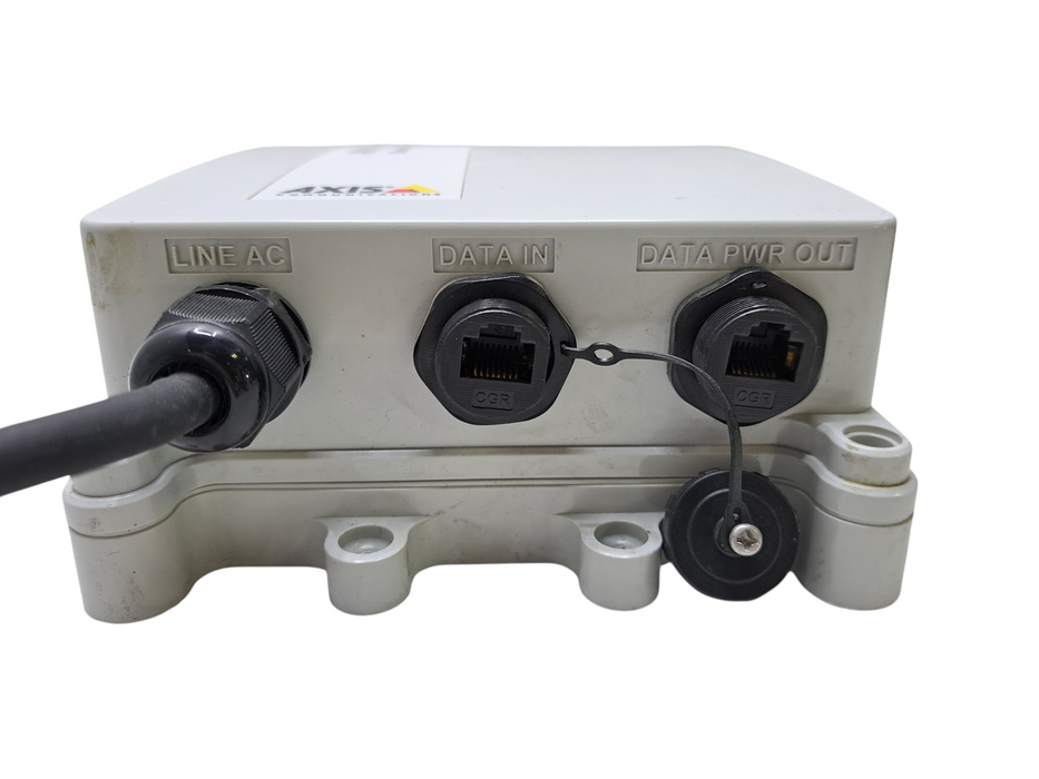 AXIS T8124-E Outdoor Midspan 60W Outdoor POE Injector )