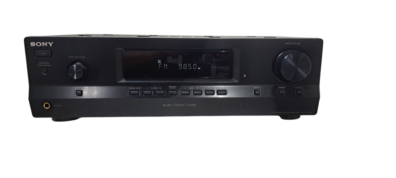 Sony STR-DH100 2-Channel FM-AM Stereo Receiver 100WPC