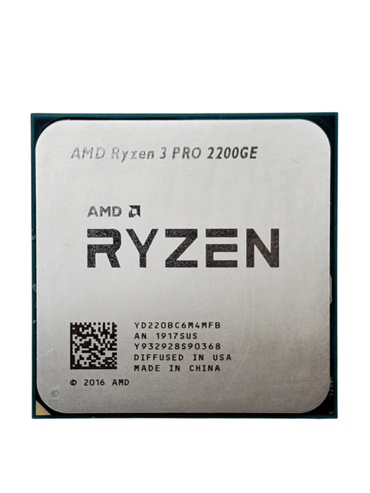 AMD Ryzen 3 PRO 2200GE 3.2GHz Desktop CPU