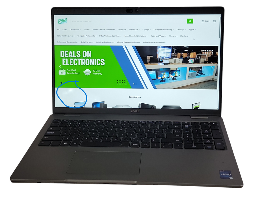 Dell Latitude 5540 Core i5-1345U 16GB RAM 256GB SSD Touch/Wi-FI/Webcam, SEE _ Lap200