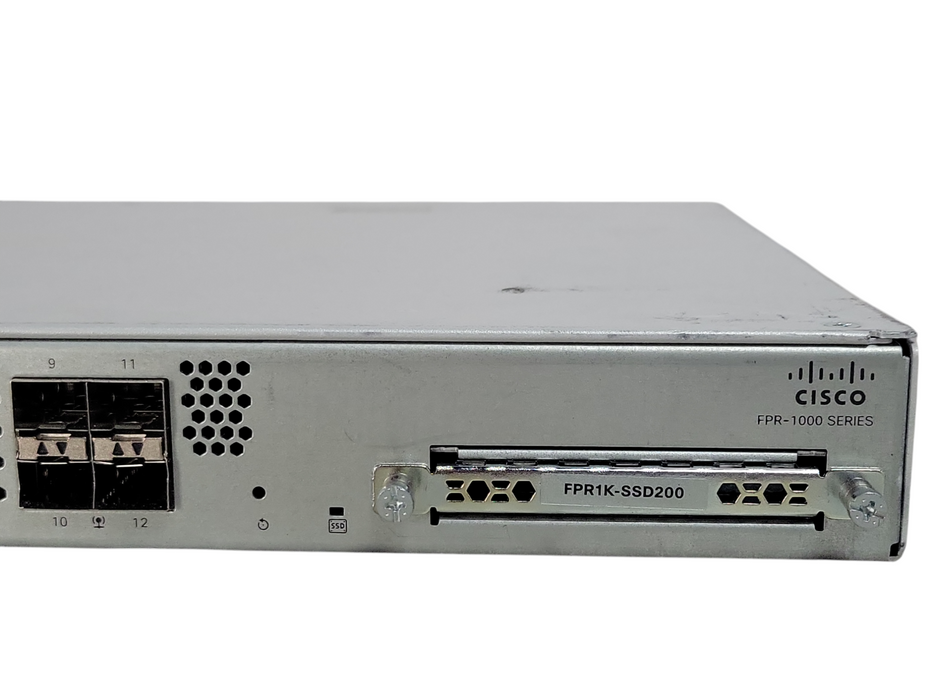 Cisco Firepower FPR-1140 Firewall 8 Port Gigabit 4 SFP 1G with FPR1K-SSD200 _