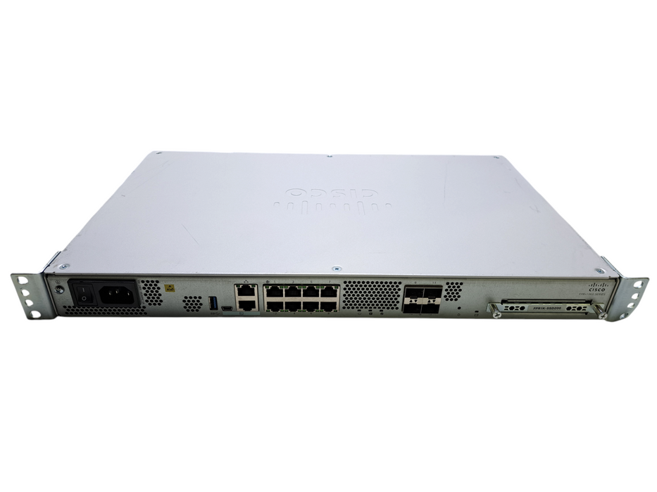 Cisco FirePower FPR-1140 V01 8-Port Gigabit 4x SFP Firewall w/ FPR1K-SSD200