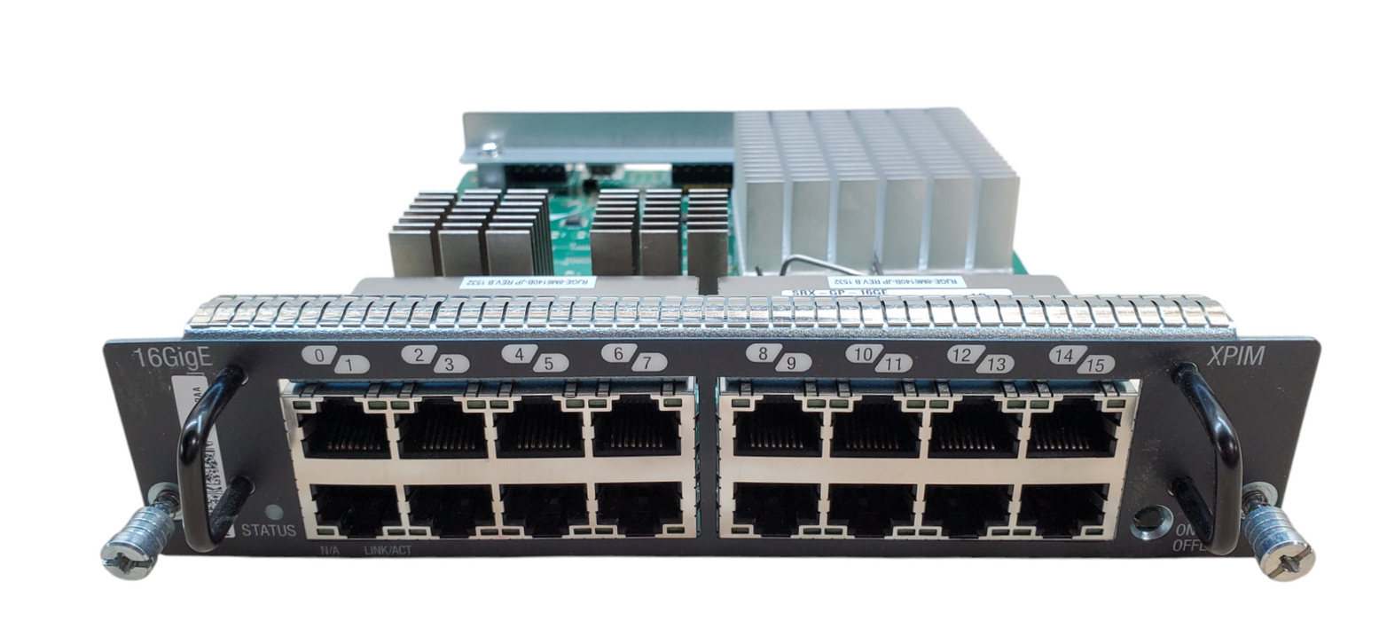 Juniper Networks SRX-GP-16GE 16-Port XPIM Switch Module