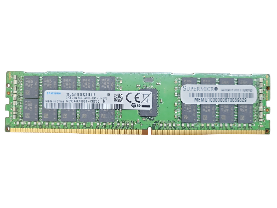Samsung 32GB 2Rx4 PC4-2400T-RA1-11-DC0 Q!