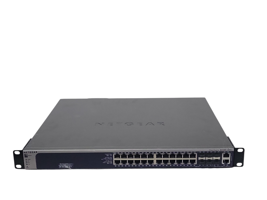 Netgear ProSAFE M5300-28G3 24 Port Managed L3 Gig w/ 10Gig stacking switch _