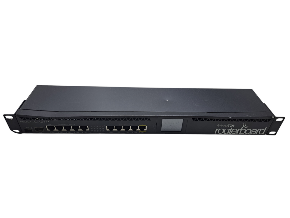 MikroTik RB2011UiAS-RM Routerboard Gigabit Router w/ SFP *READ*