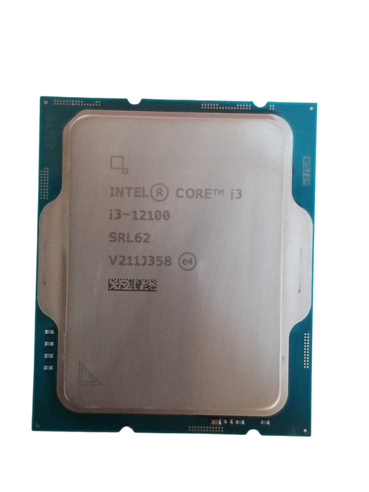 Intel Core 12th Gen i3-12100 SRL62 - Desktop CPU Q