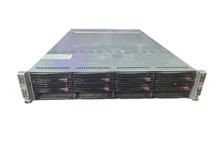 Supermicro X10DRT-H / CSE-827 | 6x E5-2680 v3 | 96GB | NO RAID | NO HDD