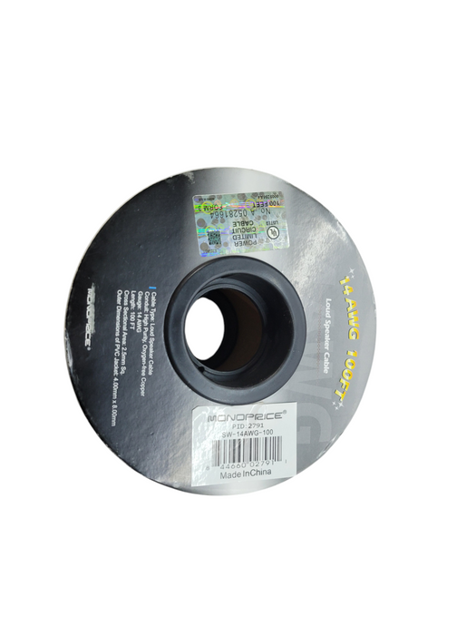 100FT 14AWG LOUD SPEAKER WIRE (NEW) %