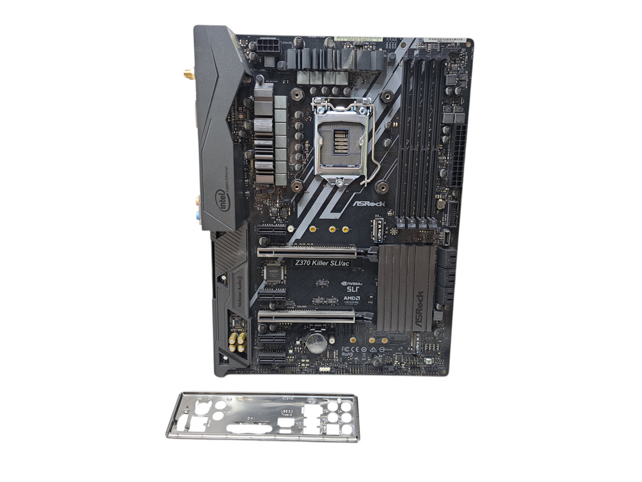 ASRock Z370 Killer SLI/ac LGA1151 Z370 DDR4 HDMI VGA ATX Motherboard