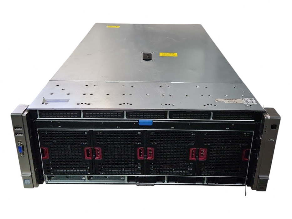 HP ProLiant DL580 Gen9 4U 5x2.5", 4x E7-8880v4, No RAM/HDD, READ