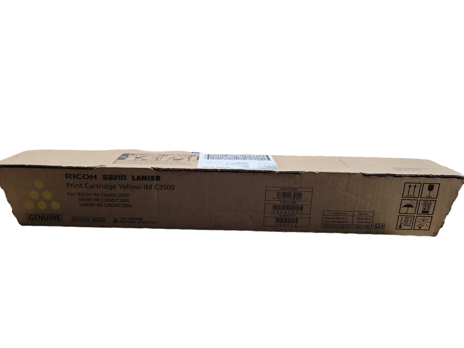 Genuine Ricoh 842252 IM C3500 Yellow Toner Cartridge Q!