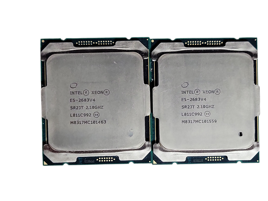 Lot of 2x Intel Xeon E5-2683 v4 2.1GHz 16-Core Processor CPU LGA2011 SR2JT _