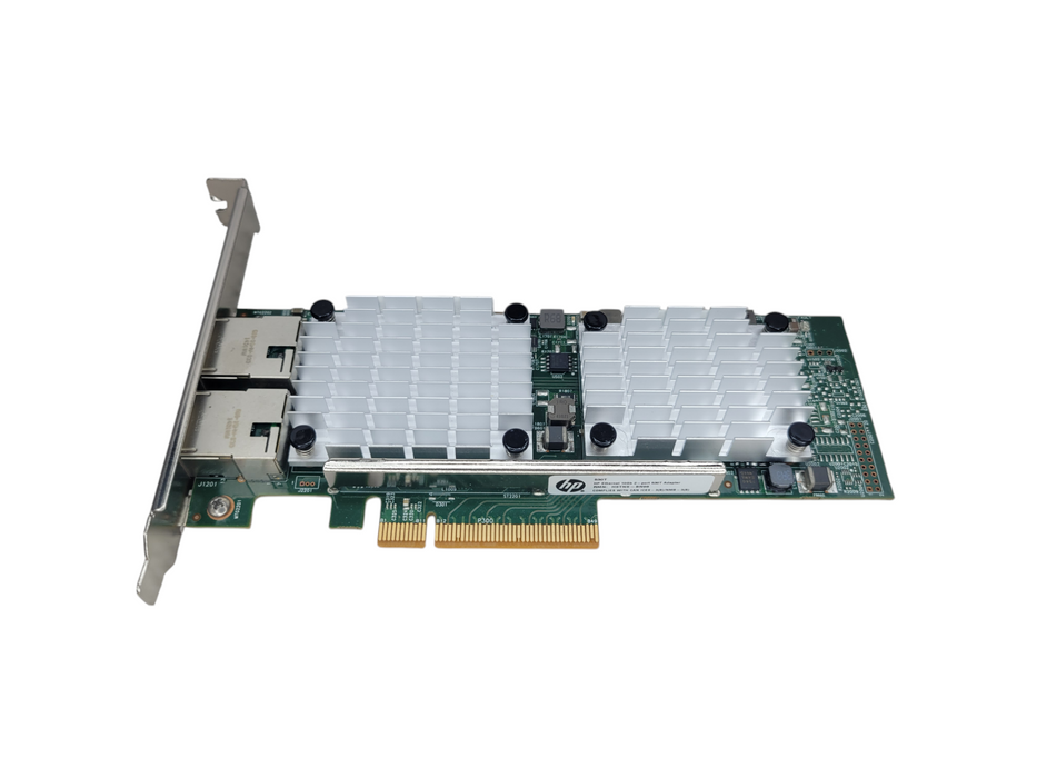 HP 530T 10Gb 2 Port Ethernet RJ-45 Network Server Adapter Card PN: 657128-0 %