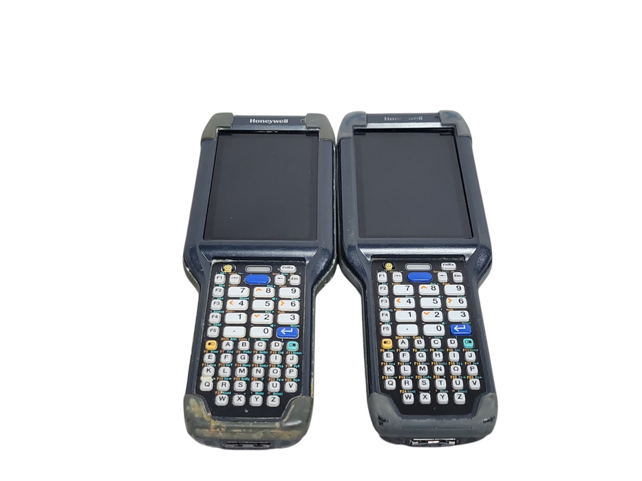 Lot of 2x HONEYWELL CK 65 LON MOBILE COMPUTER, READ _