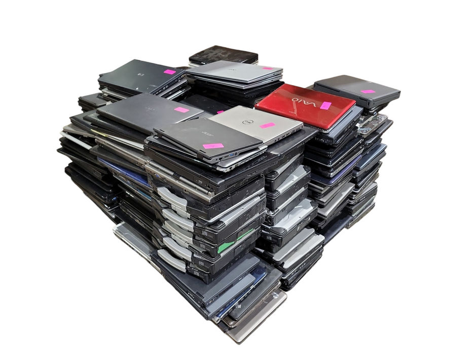 Lot 250x C2D/AMD/Pentium Mixed brand Laptops AS-IS
