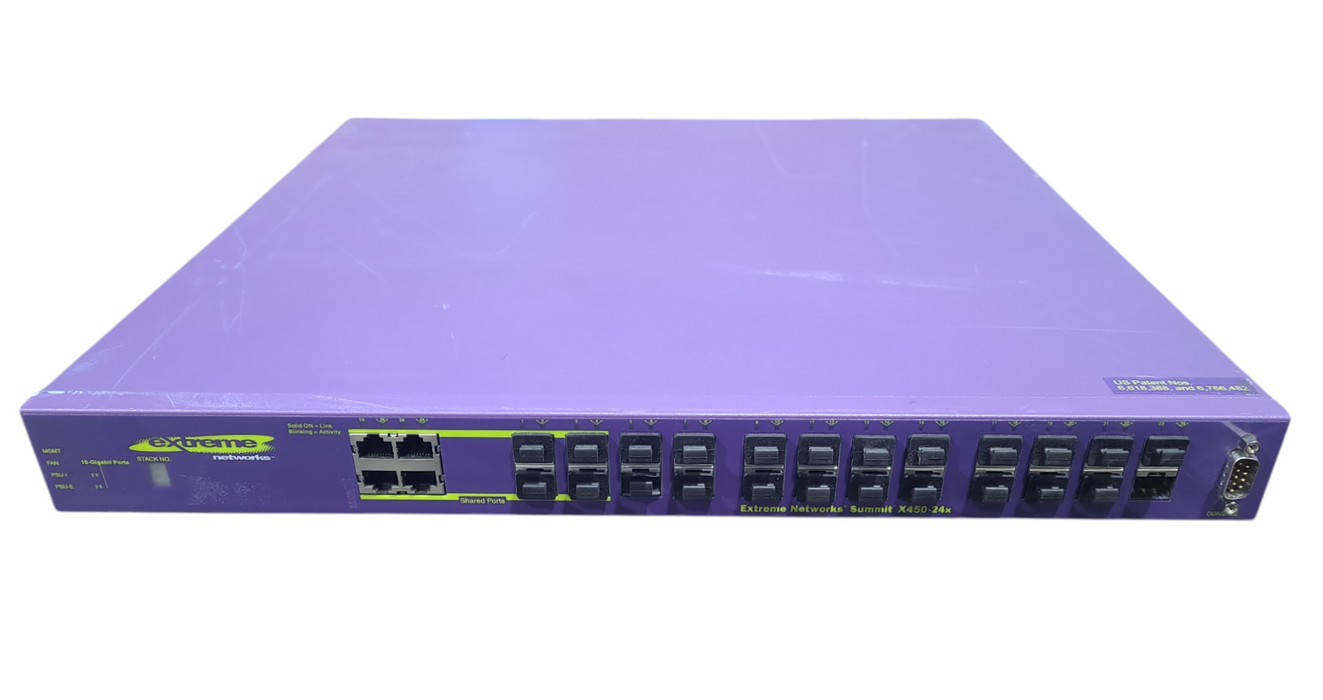 Extreme Networks Summit X450-24x | 24-Port Gigabit Network Switch