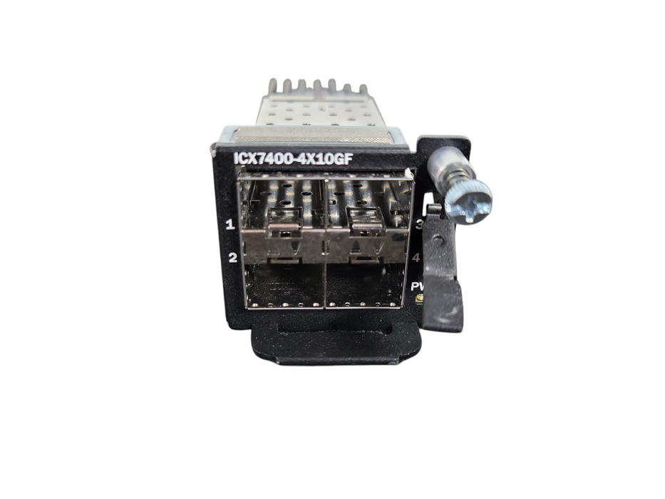 Brocade Communications Systems ICX7400-4X10GF Switch Module !