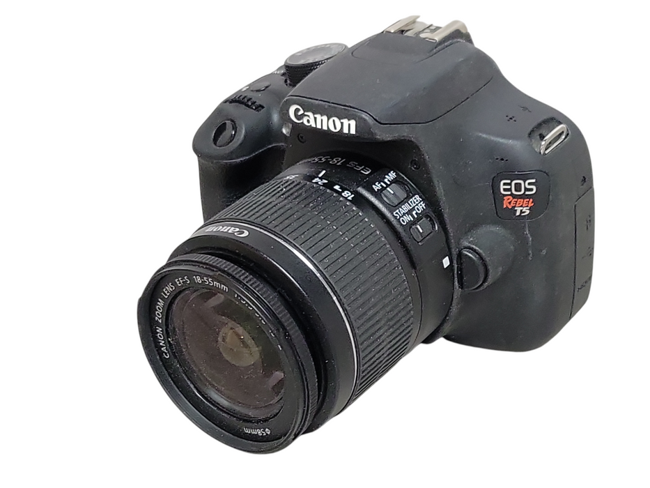 Canon EOS Rebel T5 Camera with 18-55mm Lens, READ _