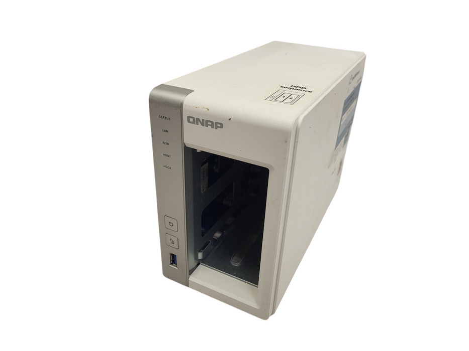 Qnap TS-231 2 Bay Dual LAN Gigabit NAS READ $