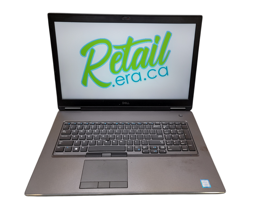 Dell Precision 7740 i9-9880HK 32GB DDR4 AMD WX 7130 256GB SSD PARTS/REPAIR β Lap200
