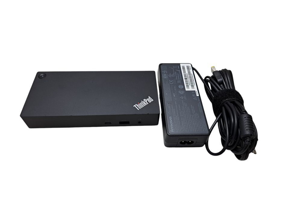 Lenovo ThinkPad Universal USB-C Dock LDA-KP w/ 90W Power Adapter