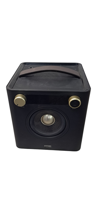 TDK Life on Record Sound Cube TP6701BLK Portable Bluetooth Speaker| READ