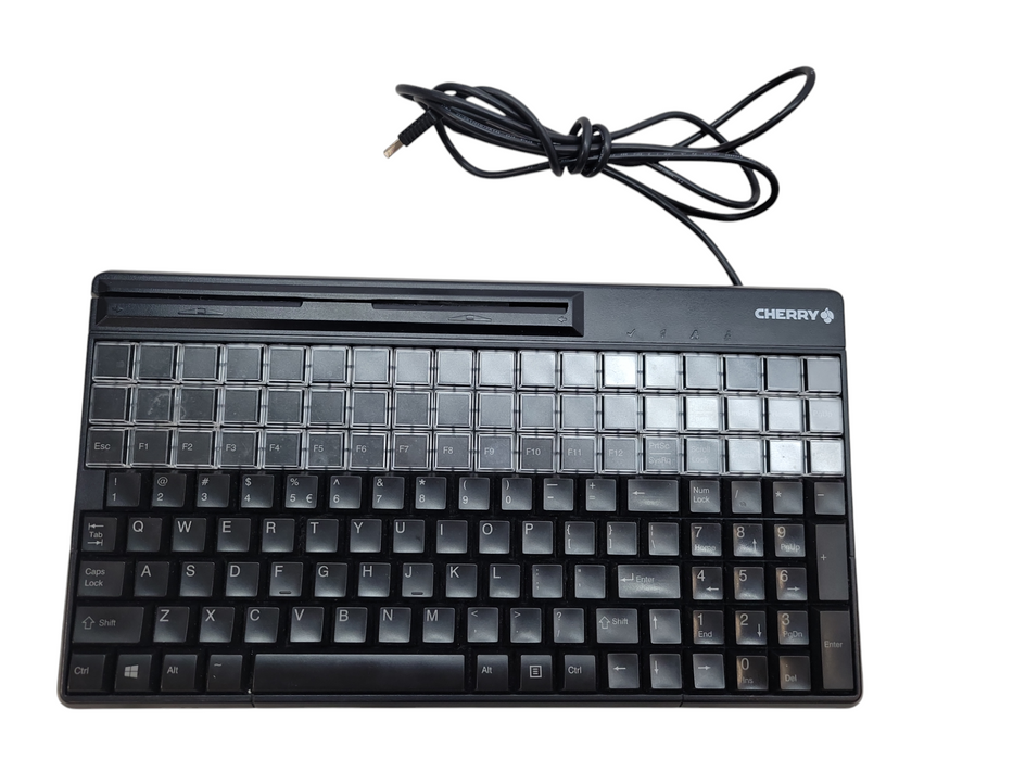 Cherry Advanced Spos Keyboard 135-Key USB Black G86-61410EUADAA Q%