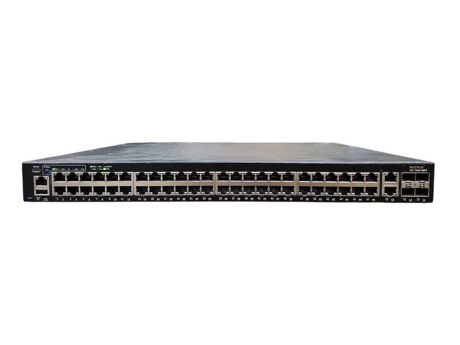 Ruckus ICX 7150-48PF-4X10GR, 48x Gigabit PoE+ 740W, 4x 10G SFP+ Switch