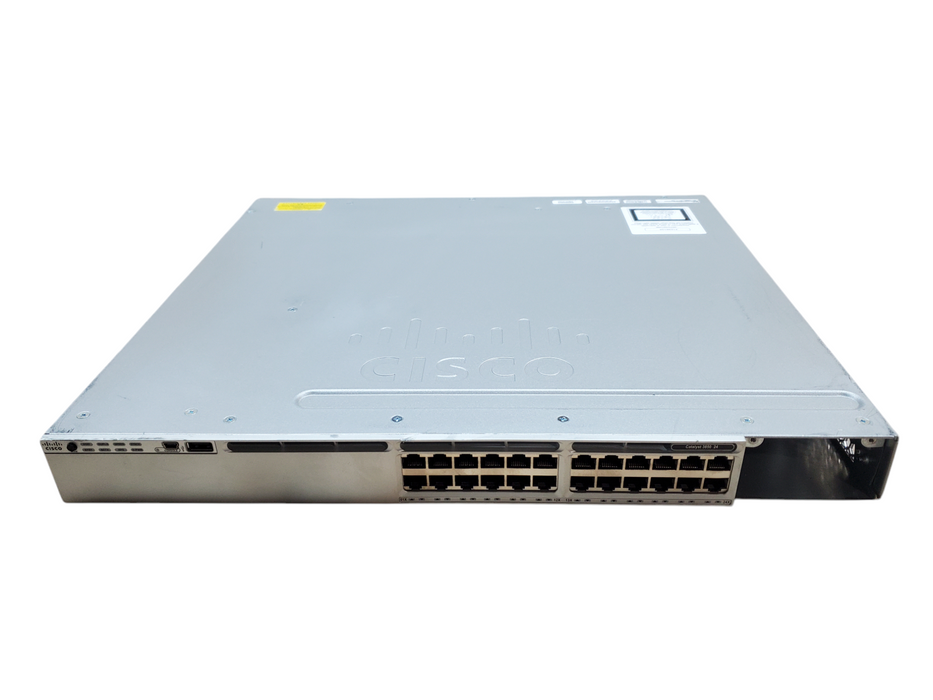 Cisco WS-C3850-24T-L V04 24-Port Gigabit Switch w/ 2x 315W PSU
