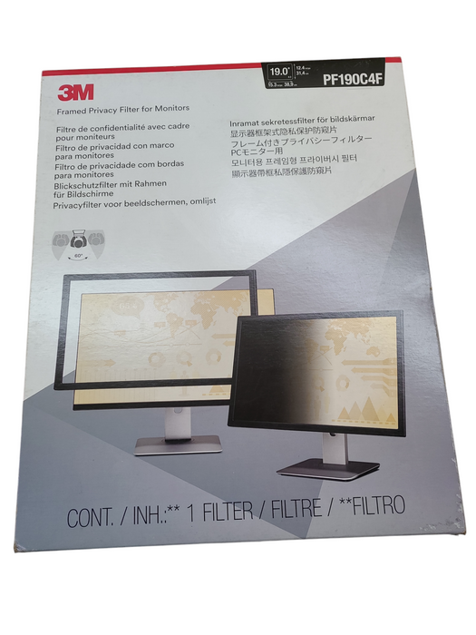 3M Framed Privacy Filter for 19.0" Monitors