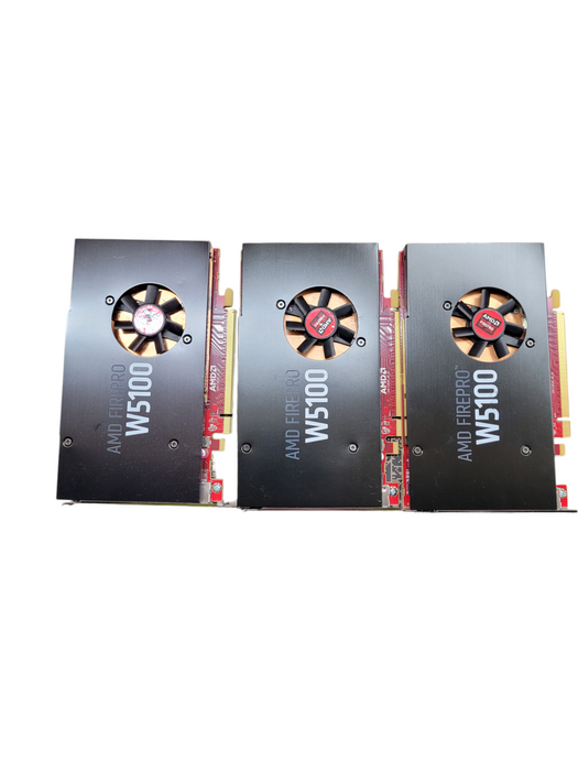 LOT 3x AMD FIREPRO W5100 4GB GDDR5 P/N 102C5870401 000001