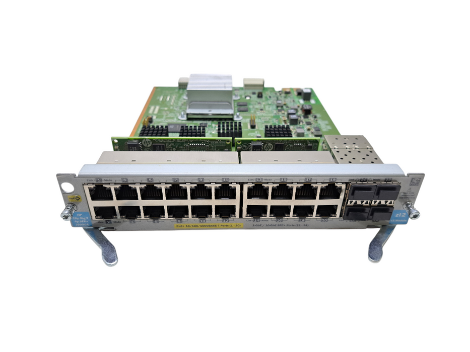 HP J9990A 24-PORT 20P GIG-T 4P SFP+ POE Z12 V3 SWITCH MODULE