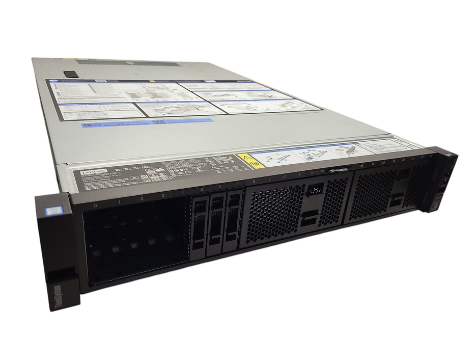 Lenovo SR650 2U 8x 2.5" Gold 5118 @ 2.3GHz 32GB DDR4 403-8i 2x PSU Q$