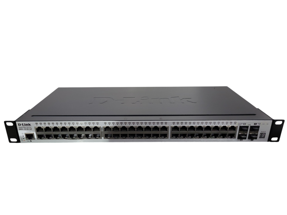 D-Link DGS-1510-52 48 Port Rack Mountable Ethernet Switch !