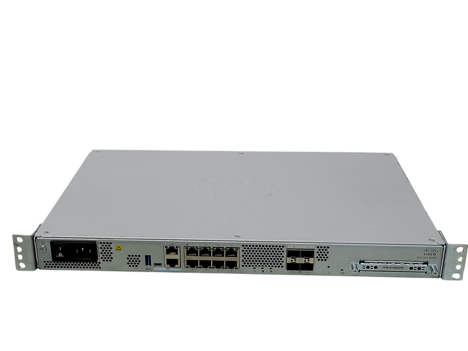 Cisco FPR-1140 Firewall 8 Port Gigabit 4 SFP 1G with FPR1K-SSD200, READ _