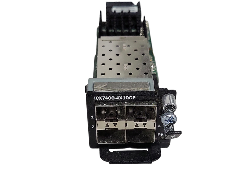 ICX7400-4X10GF 4-Port 10GbE SFP+ Module for ICX 7450 Series Switches Q_