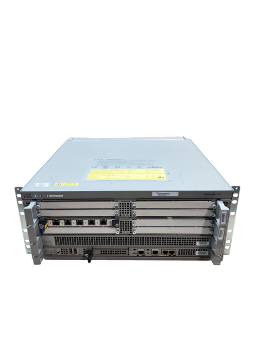 Cisco ASR 1004 w/ SPA-5x1GE-V2, ASR1000-ESP20, ASR1000-RP2, 2x PSU