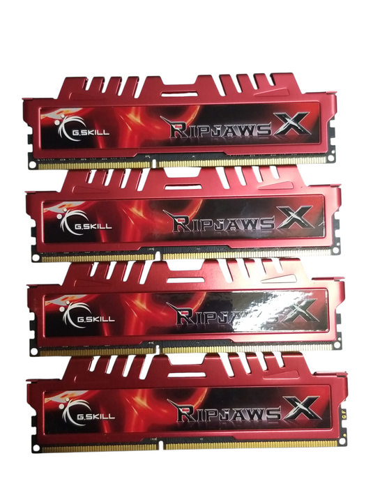 G.Skill RipjawsX 32GB (4x Stick of 8GB) F3-4900CL10D- DDR3 Q