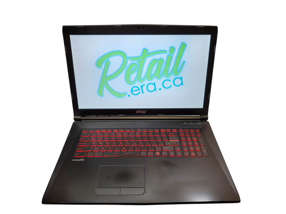 MSI GL72M i7-7700HQ 16GB RAM GTX 1050 256GB SSD no adapter β Lap200