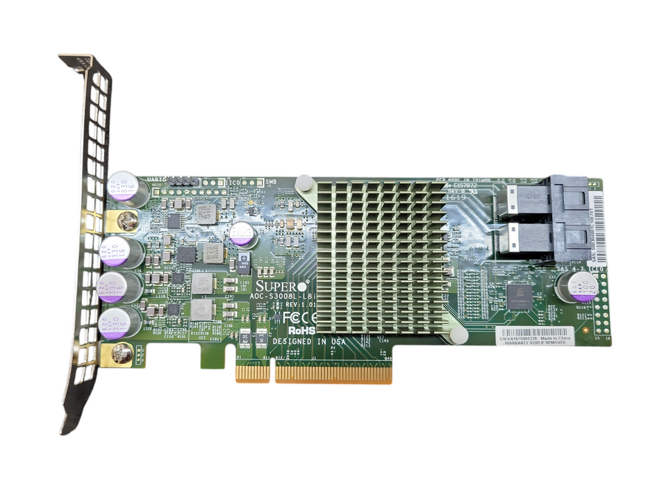 Supermicro AOC-S3008L-L8i SAS3 12G 8-Port Internal PCIe 3.0 RAID Controller !
