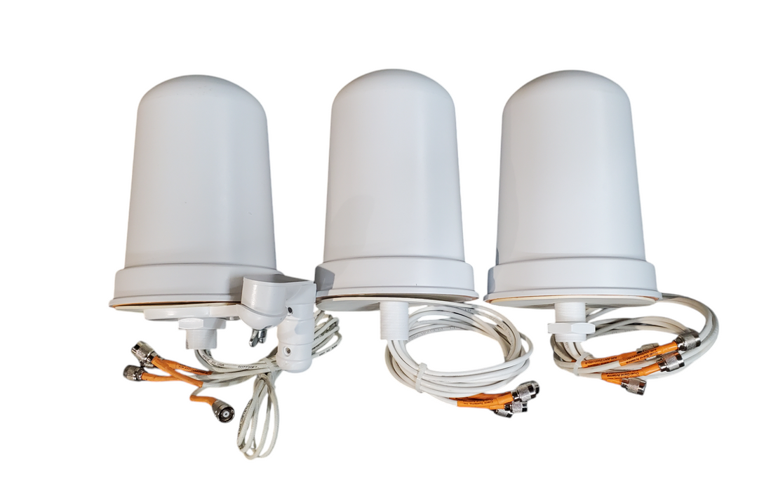 Lot 3x Cisco AIR-ANT2544V4M-R Dual-Band MIMO Wall-Mount Antenna *READ*