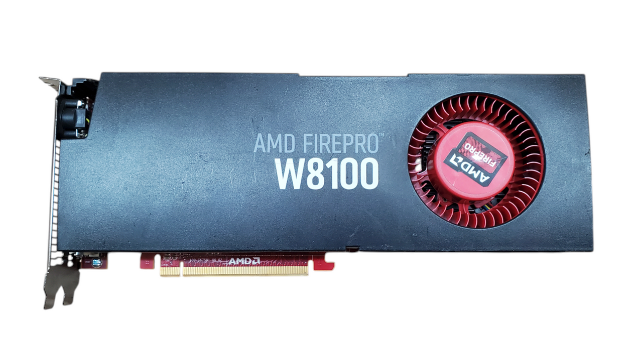 AMD FirePro W8100 8GB GDDR5 Graphics Card 4x Display Port *read*