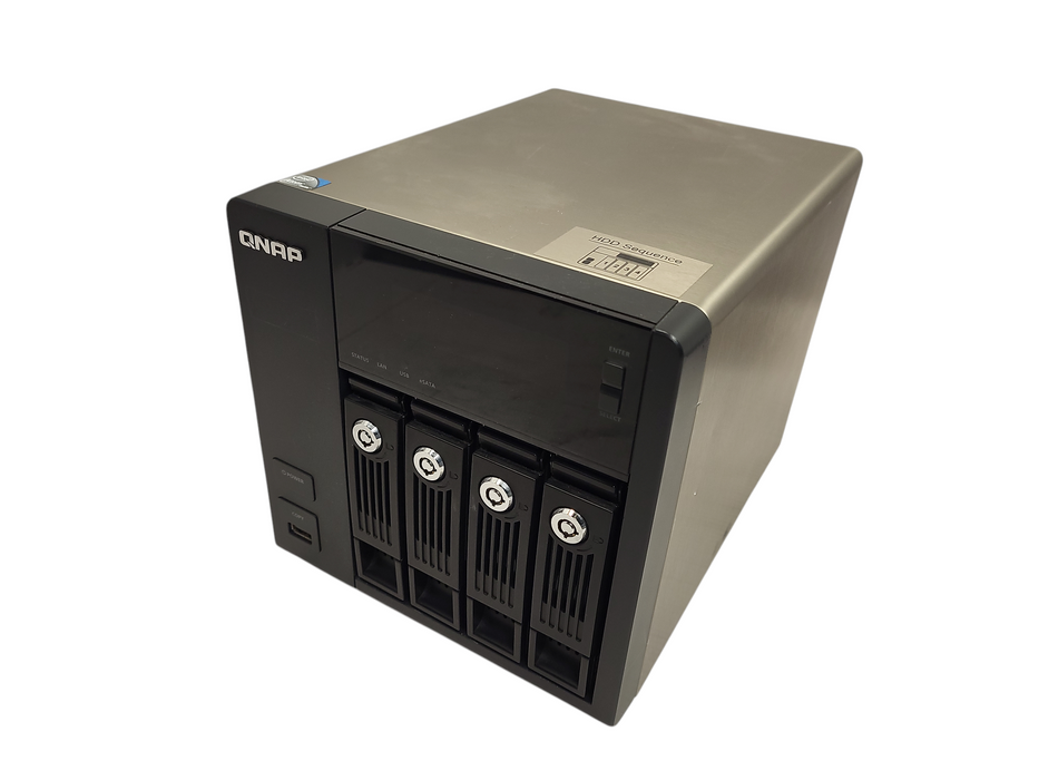 QNAP TS-459 Pro+ Diskless System Superior Performance NAS w/ 4x 2TB $