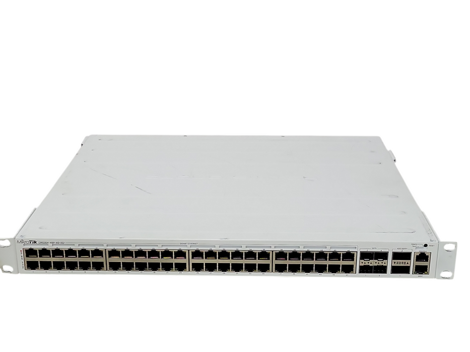 MikroTik CRS354-48P-4S+2Q+RM Cloud Router Switch, READ _