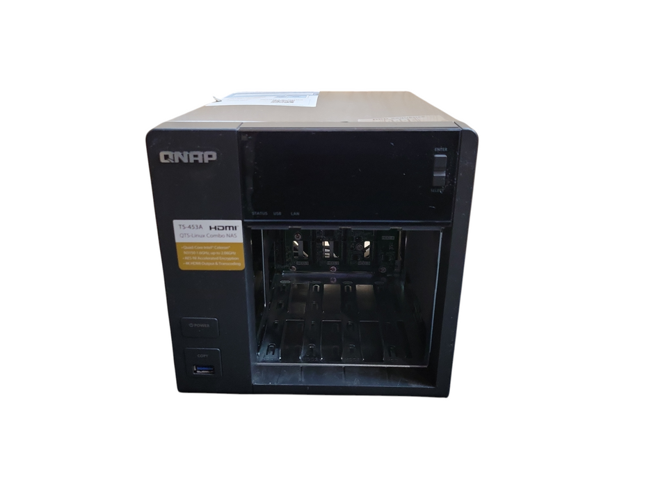 QNAP TS-453A 4-Bay NAS READ !