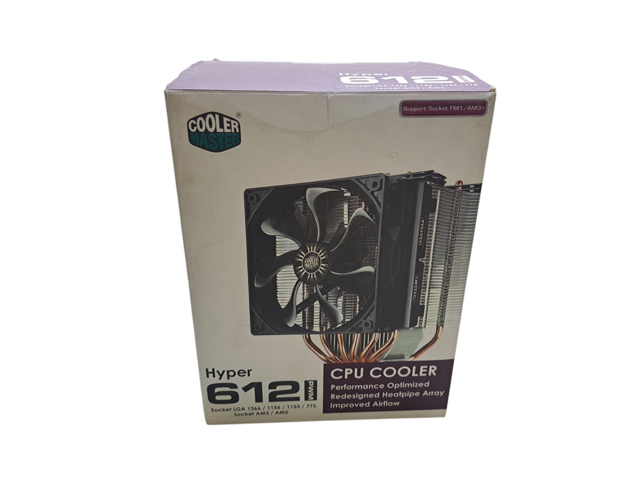 Cooler Master Hyper 612 PWM CPU Cooler Socket LGA1366/1156/1155 | AM3/AM2
