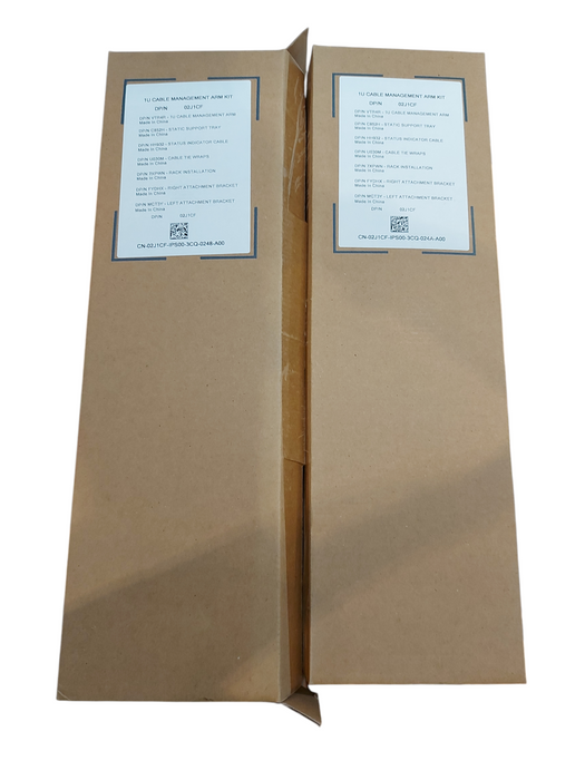 Lot 2x 1U Cable Management Arm Kit DP/N 02J1CF