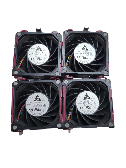 Lot of 4x - HP 92mm Fan Module Assembly 584562-001 %