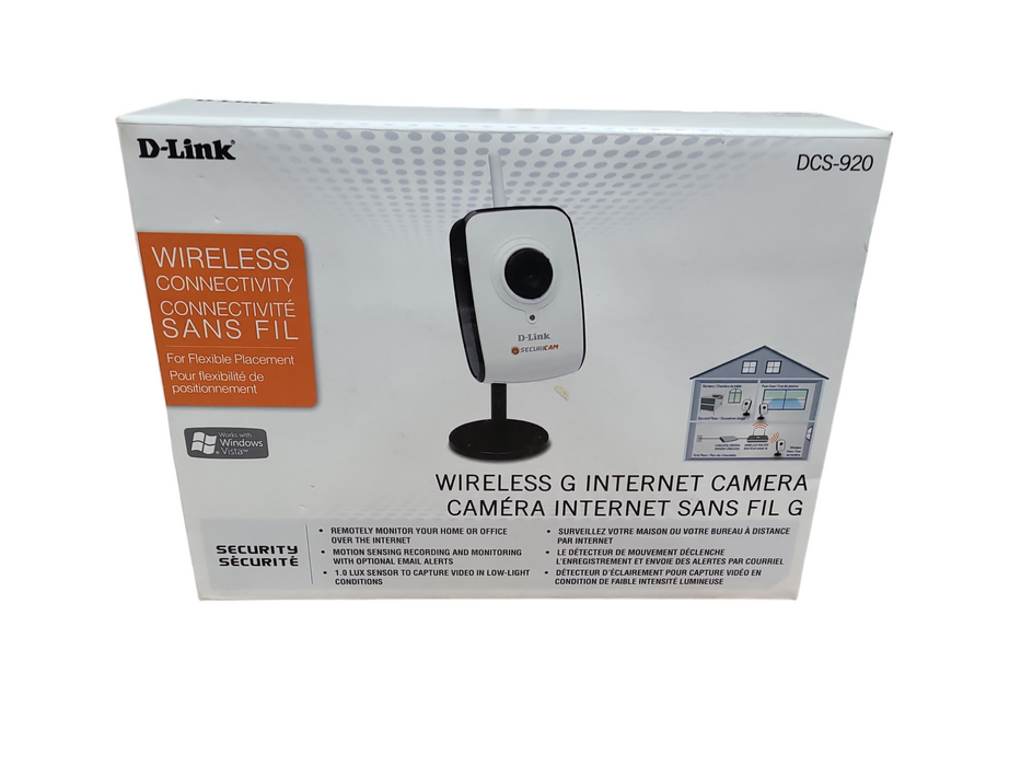D-LINK DCS-920 Wireless-G Internet Camera